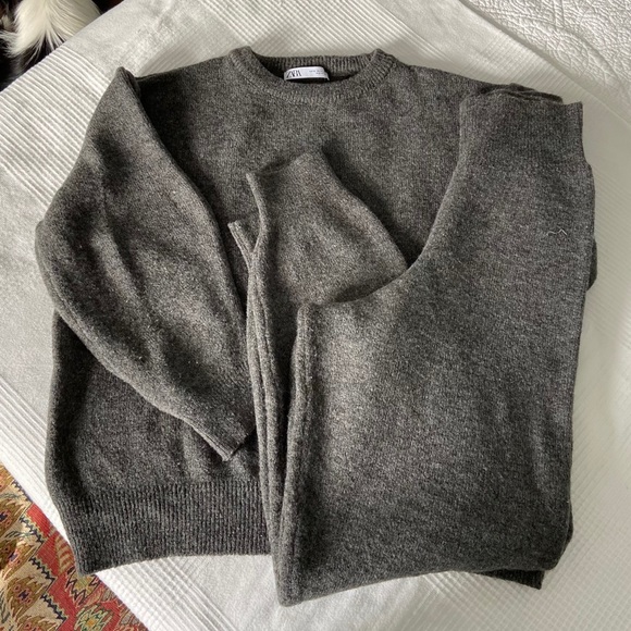 Zara Other - Zara Grey Knit Set